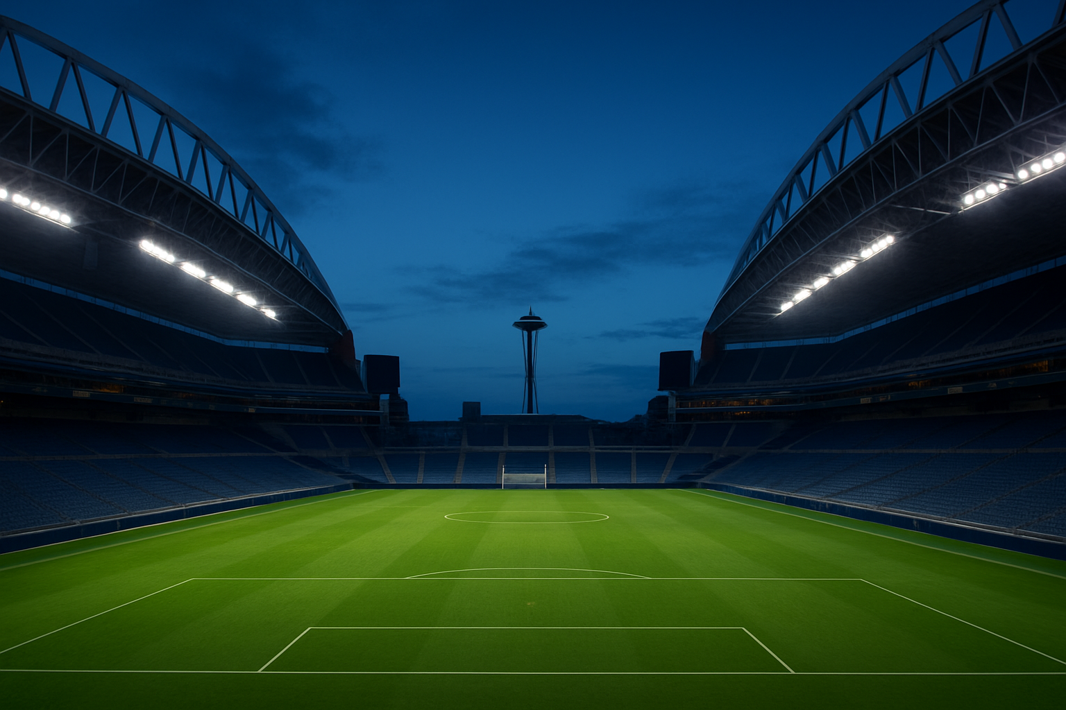 Lumen Field ahead of Seattle Sounders vs Austin FC, MLS midweek